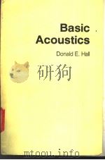Basic Acoustics PDF电子版封面