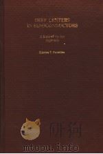 DEEP CENTERS IN SEMICONDUCTORS（ PDF版）