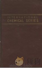 INTERNATIONAL CHEMICAL SERIES PDF电子版封面