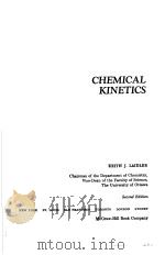 CHEMICAL KINETICS PDF电子版封面