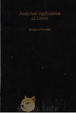 Analytical Applications of Lasers（ PDF版）