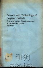 Science and Technology of Polymer Colloids Volume Ⅱ PDF电子版封面