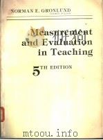 Measurement and Evaluation in Teaching PDF电子版封面