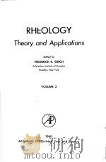 RHEOLOGY:Theory and Applications PDF电子版封面