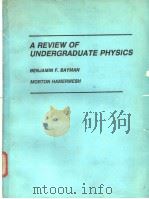 A REVIEW OF UNDERGRADUATE PHYSICS PDF电子版封面