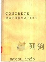 CONCRETE MATHEMATICS PDF电子版封面