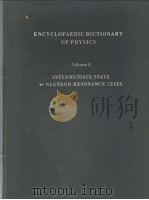 ENCYCLOPAEDIC DICTIONARY OF PHYSICS Volume 4 PDF电子版封面