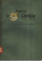 Applied Quantum Chemistry PDF电子版封面