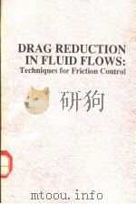 DRAG REDUCTION IN FLUID FLOWS:Techniques for Friction Control PDF电子版封面