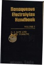 Nonaqueous Electrolytes Handbook VOLUME 1 PDF电子版封面