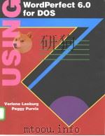 Using Wordperfect 6.0 for DOS（ PDF版）