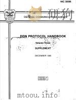 DDN PROTOCOL HANDBOOK Volume Three PDF电子版封面