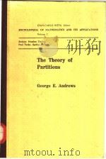 The Theory of Partitions 1976年 PDF电子版封面 George E.Andrews