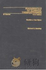 FUNDAMENTALS OF CLASSICAL THERMODYNAMICS（ PDF版）