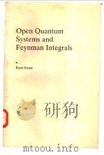 Open Quantum Systems and Feynman Integrals（ PDF版）