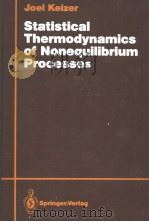 Statistical Thermodynamics of Nonequilibrium Processes PDF电子版封面