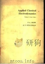 Applied Classical Electrodynamics PDF电子版封面