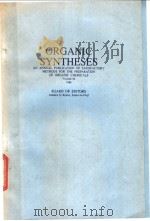 ORGANIC SYNTHESES VOLUME 64 PDF电子版封面