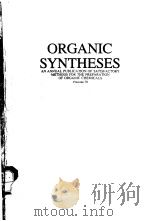 ORGANIC SYNTHESES Volume 70 PDF电子版封面