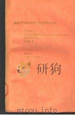 Asymmetric Synthesis Volume 3 PDF电子版封面
