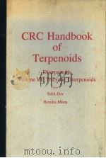 CRC Handbook of Terpenoids Volume Ⅲ PDF电子版封面