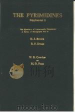 THE PYRIMIDINES Supplement Ⅱ PDF电子版封面