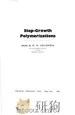 Step-Growth Polymerizations PDF电子版封面