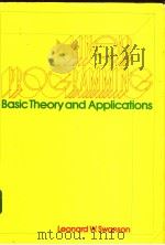 Basic Theory and Applications PDF电子版封面 0070625808