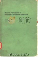 Recent Advances in Boundary Element Methods PDF电子版封面