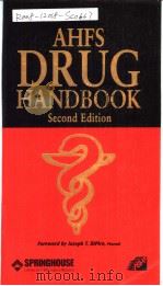 AHFS drug handbook 2nd edition PDF电子版封面 1582552029