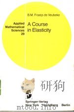 A Course in Elasticity PDF电子版封面