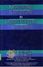 Monotone Structure in Discrete-Event Systems PDF电子版封面