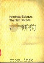 Nonlinear Science:The NextDECADE PDF电子版封面