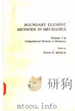 BOUNDARY ELEMENT METHODS IN MECHANICS Volume 3 PDF电子版封面