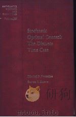 Stochastic Optimal Control：The Discrete Time Case     PDF电子版封面     