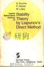 Stability Theory by Liapunovs Direct Method PDF电子版封面 0387902589
