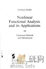 Nonlinear Functional Analysis and its Applications Ⅲ PDF电子版封面 7506213389