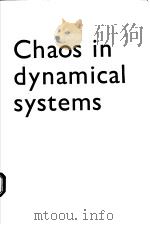 Chaos in dynamical systems PDF电子版封面