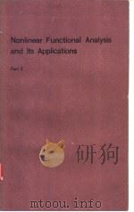 Nonlinear Functional Analysis and Its Applications Part 2 PDF电子版封面