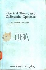 Spectral Theory and Differential Operators PDF电子版封面