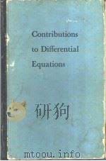 Contributions to Differential Equations PDF电子版封面