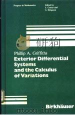 Exterior Differential Systems and the Calulus of Variations PDF电子版封面