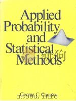 Applied Probability and Statistical Methods PDF电子版封面