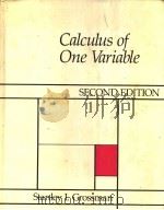 Calculus of One Variable PDF电子版封面 0123043905