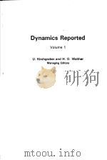 Dynamics Reported Volume 1 PDF电子版封面
