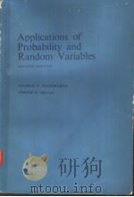 Applications of Probability and Random Variables PDF电子版封面