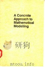 A Concrete Approach to Mathematical Modelling PDF电子版封面