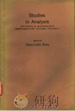 Studies in Analysis     PDF电子版封面     