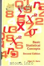 Basic Statistical Concepts PDF电子版封面 0023064420