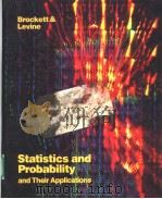 STATISTICS & SPROBABILITY & THEIR APPLICATIONS PDF电子版封面 0030534062